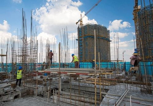 中鐵四局建筑公司南京工地 雙節 施工忙碌